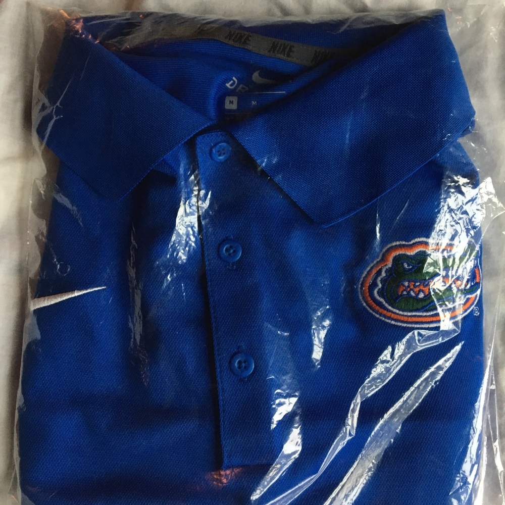 Nike florida gators dri-fit Polo Medium (NWT)